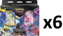 Pokemon V Battle Deck BUNDLE - Deoxys VS Zeraora CASE (6 Bundles)